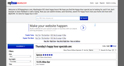 Desktop Screenshot of dchappyhours.com